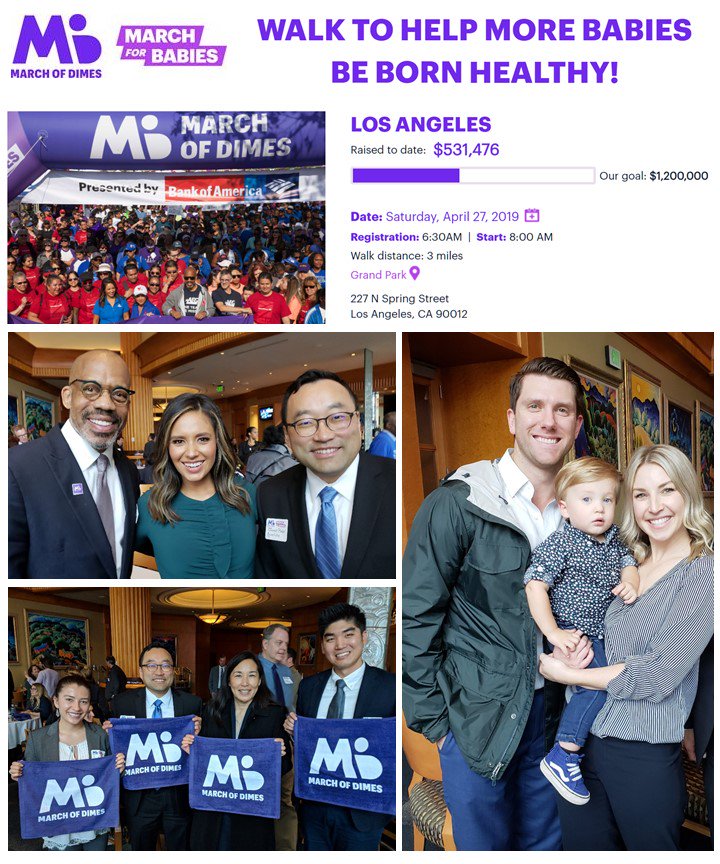 Thomas Phelps (@thomasphelpsiv) on Twitter photo It's inspiring to see public & private sector leaders march together for the health of moms & babies. Thanks <a href="/LACountyCEO/">LA County CEO</a> Sachi Hamai, <a href="/AEG/">Eiji Ito</a> CAO Kevin McDowell @SPMDowntowner & <a href="/DaniellaNBCLA/">Daniella Guzman</a>! Join us and 10K others on Sat! bit.ly/laserfichecares #marchofdimes #laserfichecares It's inspiring to see public & private sector leaders march together for the health of moms & babies. Thanks <a href="/LACountyCEO/">LA County CEO</a> Sachi Hamai, <a href="/AEG/">Eiji Ito</a> CAO Kevin McDowell @SPMDowntowner & <a href="/DaniellaNBCLA/">Daniella Guzman</a>! Join us and 10K others on Sat! bit.ly/laserfichecares #marchofdimes #laserfichecares