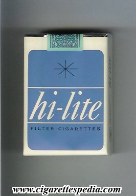 Y0 Preferred Cigarette Brand ThreadStaring with Majima Goro, Hi-Lite (Old Design Light Blue) He is also seen smoking Cabin King, but, Hi-Lite is his preferred brand