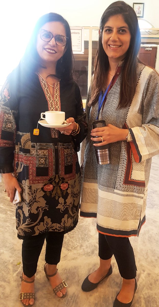 KashfFoundation's tweet image. Our MD @RoshanehZafar and HoD for Research, Ms. Zainab Saeed all smiles after an enlightening panel discussion on Micro Health Insurance. 

#KashfFoundation #KhudMukhtarKhawateen #MicroHealthInsurance