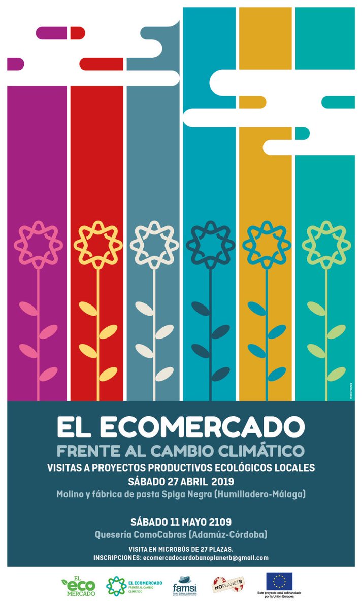 Aun hay plazas
Y es totalmente gratis
Visita a nuestros amigos de <a href="/Spiga_Negra/">Spiga Negra</a>
Podrás conocer a las personas que elaboran esa pasta tan rica que consumes.
#elecomercado #frentealcambioclimatico
#NoPlanetB
#ecocordoba