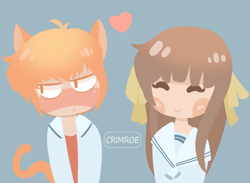 I've been watching the new #fruitsbasket anime and I've been falling in love with Tohru and Kyo all over again!!!

#TohruxKyo #anime #fanart