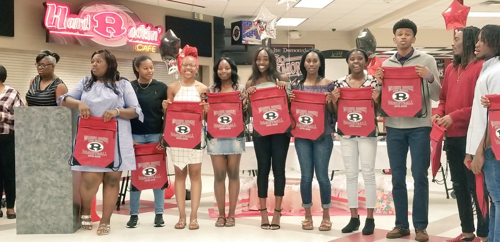 Celebrating the 2018-2019 basketball season. Congratulations to all our student athletes and a special thank you to our Seniors! #demonettes #BelieveInWrhs