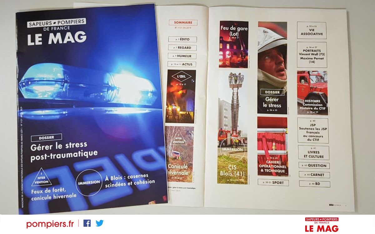 SaisonStephane's tweet photo. Vous pouvez retrouver mon interview sur le stress post traumatique dans le numéro d’avril du magazine Sapeurs-pompiers de France
Merci à eux pour cet article. https://t.co/tzYLStwPpb