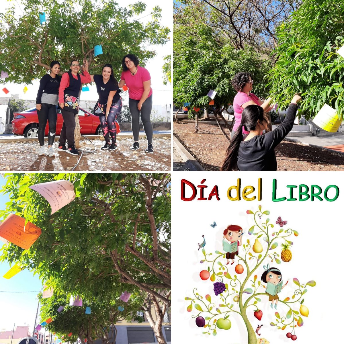 elenajimenezgut's tweet photo. La Escuela Infantil Municipal La Laurisilva celebra este día llevando la literatura infantil a nuestro entorno @CleceIsabel @josealbertodd @CleceSocial @florautopia @aytolalaguna_es https://t.co/UndH3Jwk1U