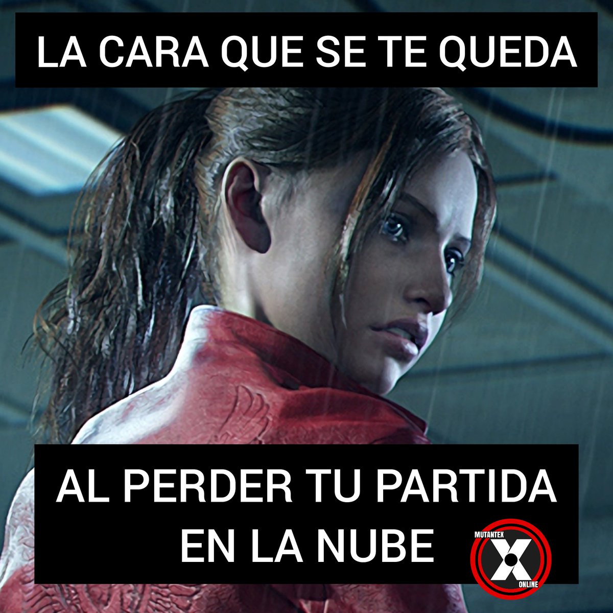 GM_TheBoss's tweet photo. 😭 LIKE si conoces a alguien que le ha pasado! 🤬🤬🤬
.
.
.
#Mutantex #Online #Mutantex.Online #GuillermoMorante #Gaming #Gamer #Gameplay #Directo #EnEspañol #Videogames #Videojuegos #Mut #Anselmo #Dez #Xaiko #Chiflu #Bandit #Crakens #Cracken #ResidentEvil2 #Claire #XboxOne #Ps4 https://t.co/bB2fHEDax5