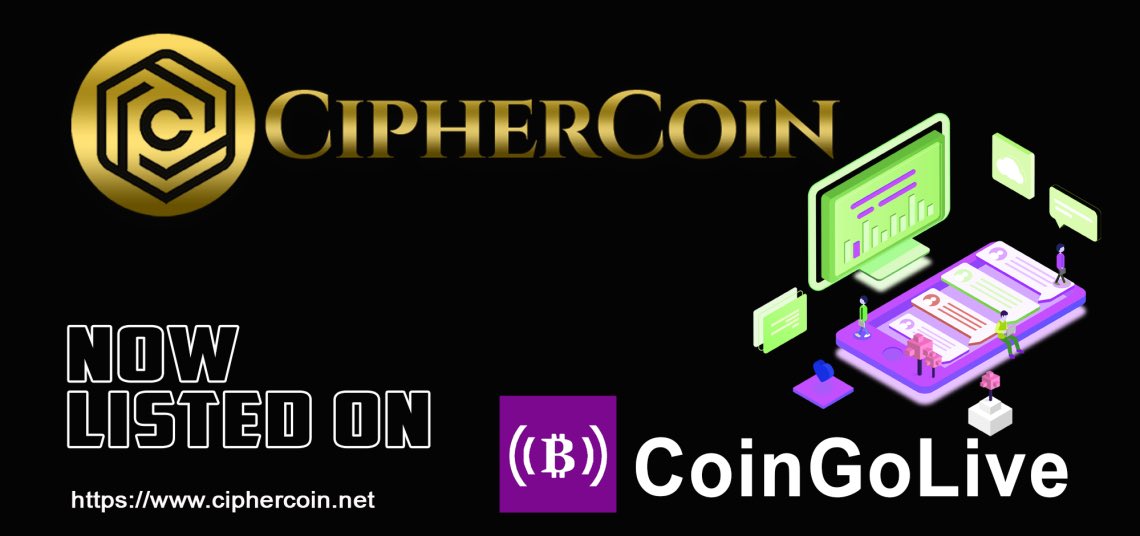 coin_cipher's tweet photo. CipherCoin has been listed on CoinGoLive. Join Our Community. #rewards #coin #Graviex @coin_cipher #masternode #ProofofStake #ciphercoin @_mn_o_ #altcoins @blockfolio @get_delta #blockfolio #get_delta #_mn_o_ #CoinGoLive #AthCoinIndex https://t.co/41oxO3Szdr