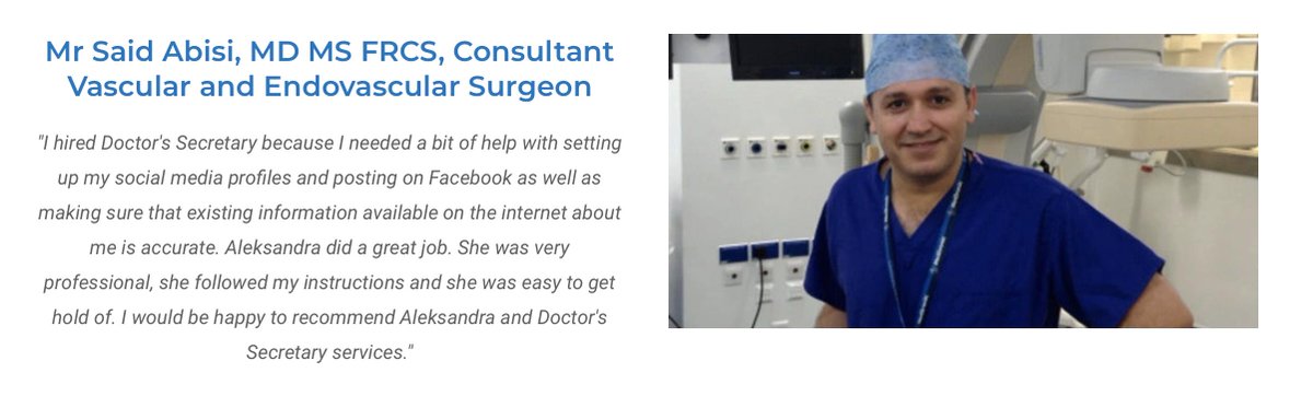 DoctorSecretary's tweet image. We support medical professionals with temporary tasks, such as ensuring that all the information available online about you is accurate. If you need a bit of help with your admin, get in touch with @DoctorSecretary #healthcare #backtowork