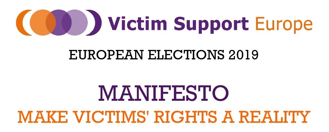 EuForumRJ's tweet photo. @VictimSupportEU produced a #VSEmanifesto for the European Parliament Elections (held between 23 and 26 May 2019) on how the EU can make a difference in securing victims' rights, democracy and justice. #EP2019 #MakeVictimsRightsaReality. https://t.co/OgHCSLlbuB https://t.co/aoNxGycKXk