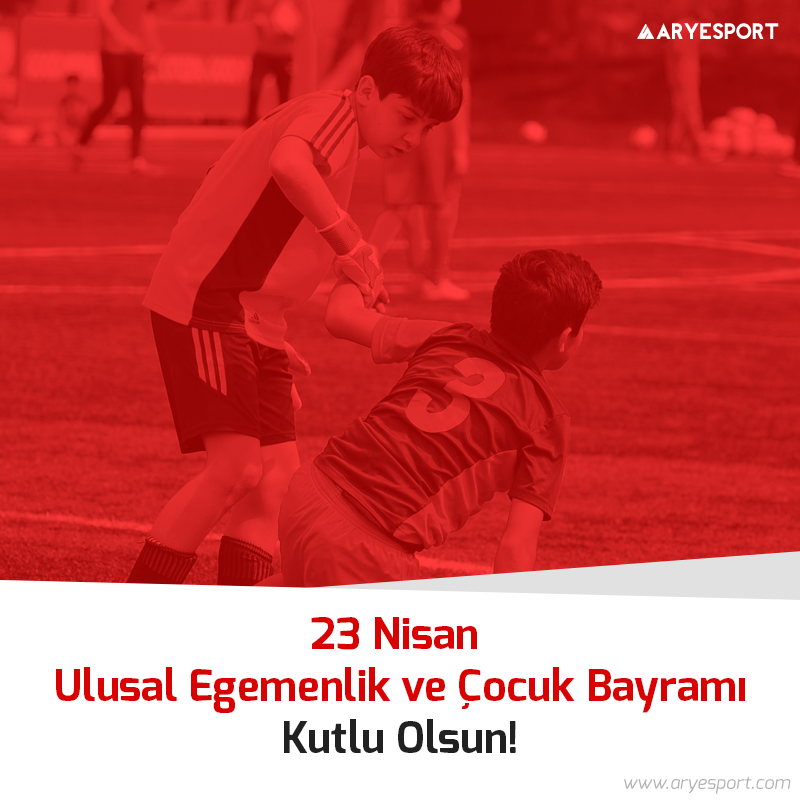 AryeSport's tweet photo. Ulu Önder Atatürk’ün tüm çocuklara armağan ettiği 23 Nisan Ulusal Egemenlik ve Çocuk Bayramı kutlu olsun. https://t.co/MBbvdGbDuF