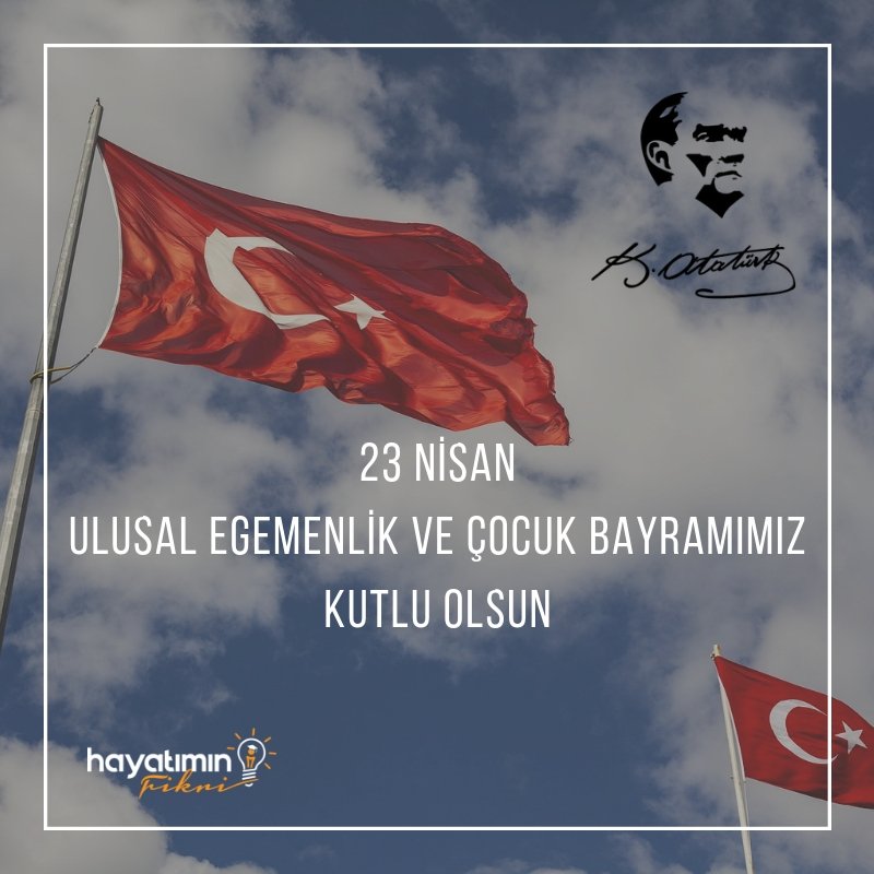 🇹🇷 23 Nisan Ulusal Egemenlİk ve Çocuk Bayramımız KUTLU OLSUN!

#23Nisan  #ÇocukBayramı #GaziPaşa #Türkiye