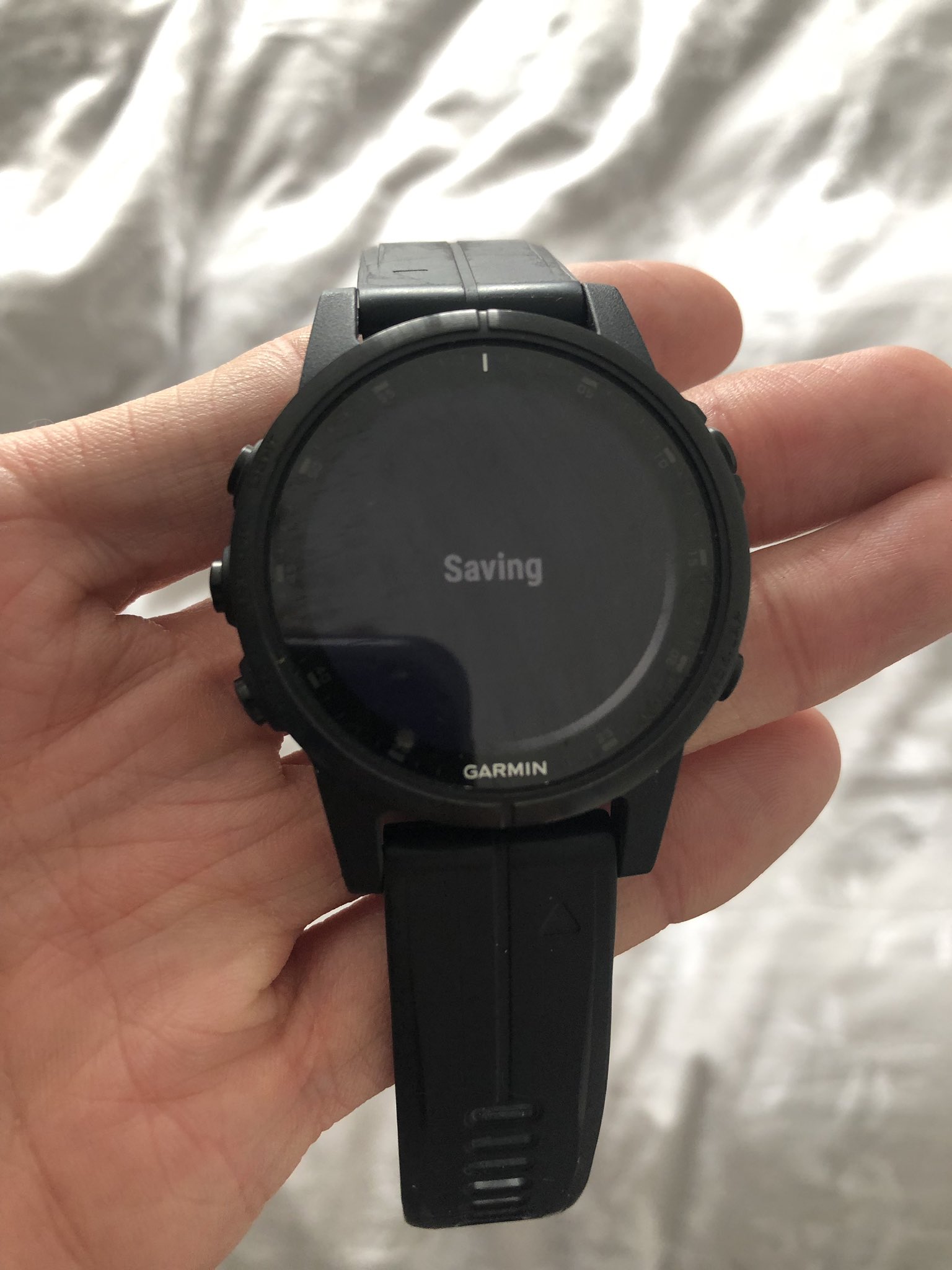 Garmin fenix 5s frozen sales