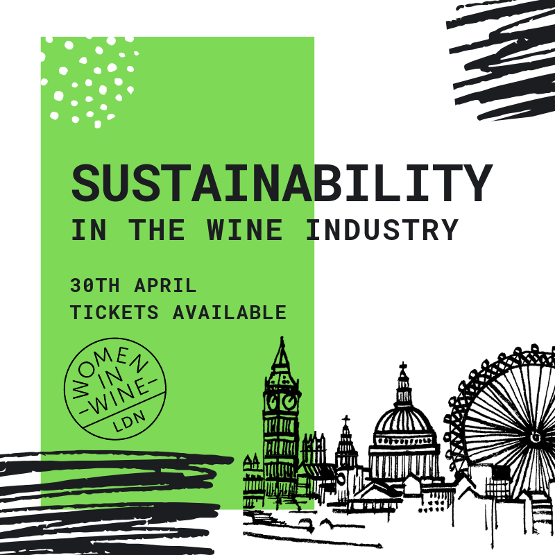 womeninwineldn's tweet photo. Next Tuesday 30th April join @In_Vino_Verity @Midgewine @LanchesterWines for 'Sustainability in the wine industry - approaches to safeguarding our future'. #wineindustry #sustainability #womeninwine https://t.co/O7OQ2Giz7J