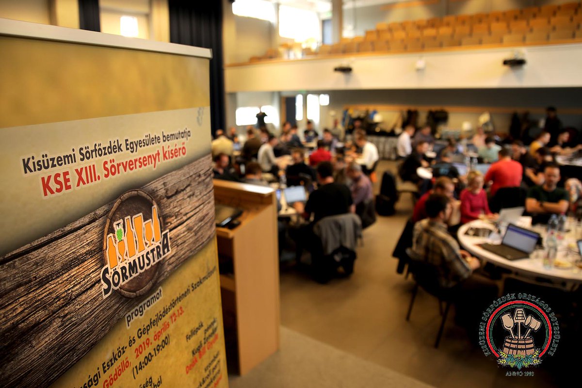 Castle_Malting's tweet photo. Castle Malting at the KSE XIII. International Beer Competition and Sörmustra 2019 🇭🇺

#castlemalting #belgianmalt #hungary #Sörmustra #seminar https://t.co/0Zvy36Aqcl