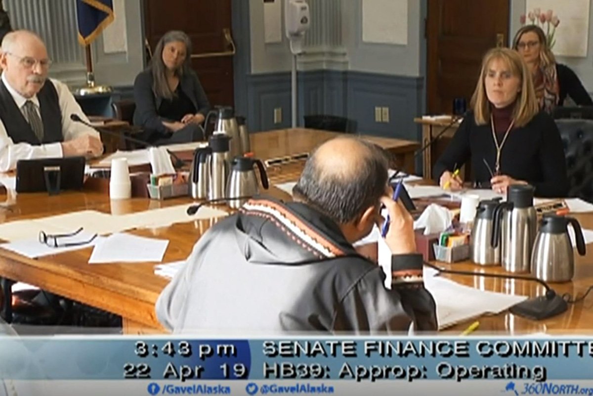 theakledger's tweet photo. Senate Subcommittees Near House Budget, Cuts to Ferries and Medicaid Must Be Reconciled https://t.co/Z3Bs6xQttX #akleg https://t.co/N0bMTHiQbm