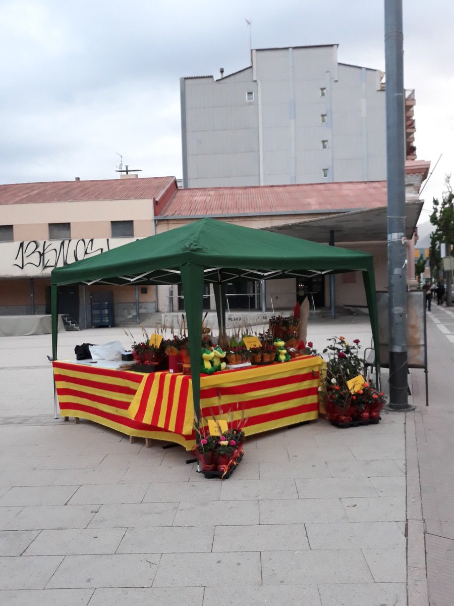 arrels_flors's tweet photo. Ja tenim la paradeta, quasi montada!! Us esperem 😊😊
Ya tenemos la paradita, casi montada!! Os esperamos 😊😊
Plaça de la sardana. Olesa
#Olesa #OlesadeMontserrat #BaixLlobregat #SantJordi2019 #SantJordi #roses #rosas #rosesdesantjordi #rosers #rosal #dracsantjordi #ramoderosas https://t.co/dgwnaUQOZ4