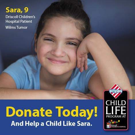 CHRISTINEARDIS's tweet photo. Look who's featured on this national campaign for #Driscoll ! It's @McAllenISD 's precious student, Sara, who is now in middle school! #twotimecancersurvivor #kidneycancer #lungcancer #miraclechild @CityofMcAllen #SURVIVOR @stripesstores https://t.co/bX3KGfRool