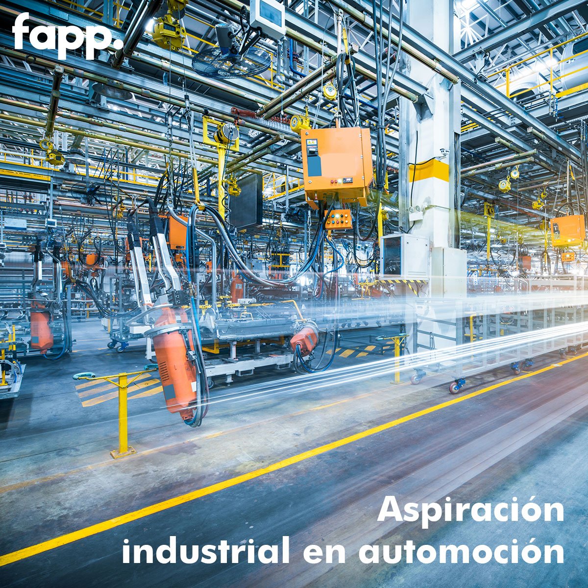 Fapp_sa's tweet photo. ¿Trabajas en el sector de la #automoción? El polvo y las partículas metálicas se pueden acumular en los robots y reducir el rendimiento durante la fabricación. En @Fapp_sa diseñamos sistemas de #aspiración capaces de evitar paradas  en la producción.  ➡️ https://t.co/dbSP2NwdOH https://t.co/GayFelb2y0