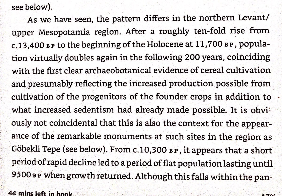 The first dark age from 8300 BC to 7500 BC