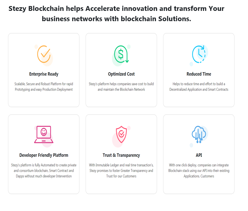 Stezyblockchain's tweet photo. Planning to implement Blockchain? Subscribe to Stezy Blockchain Platform and build prototype and deploy to production seamlessly. You will have choice to choose between various blockchains and consensus protocols.

write to contact@stezy.io

#blockchain #ethereum #hyperledger https://t.co/YNh052fbZL