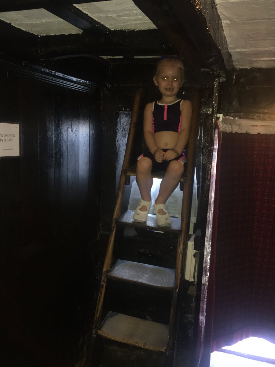 AmyJonno's tweet photo. @eprnschool Raya loved visiting Conwy &amp; looking round the Smallest House https://t.co/MZzup24uiv