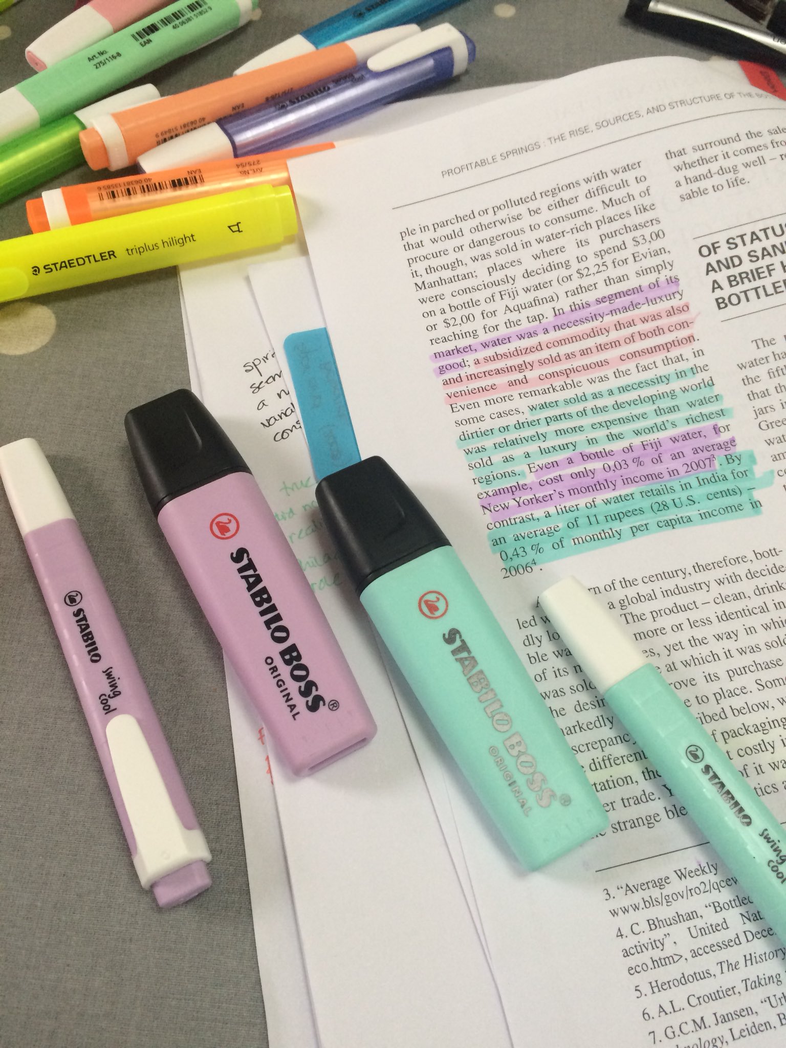 Stabilo Swing Cool Highlighters