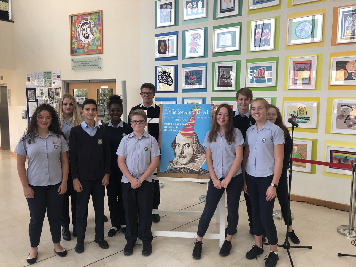 BSAKenglish's tweet photo. Some amazing performances from our talented RADA students to kick off Shakespeare’s Birthday 🎁🎈#thouartexceedingexpectations #HappyBirthdayShakespeare #Shakespeareweek2019 https://t.co/OdnsgeeuUm