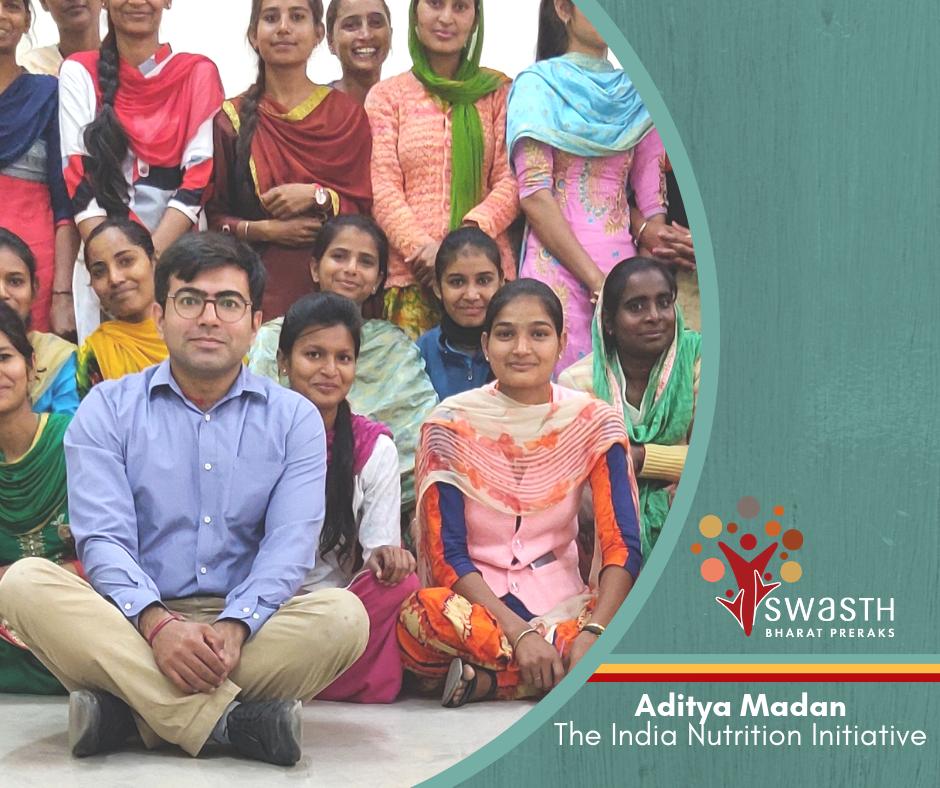 SPreraks's tweet photo. Hear from our #ChampionOfChange @madanaditya working in the Mansa District of Punjab &amp; has been instrumental in obtaining CSR funding for construction of AWCs &amp; has converged with the Education Department for making 'Smart Schools'!

@tatatrusts @RajanSankar1 @bhuvana_balan https://t.co/g7AYdxwxVy