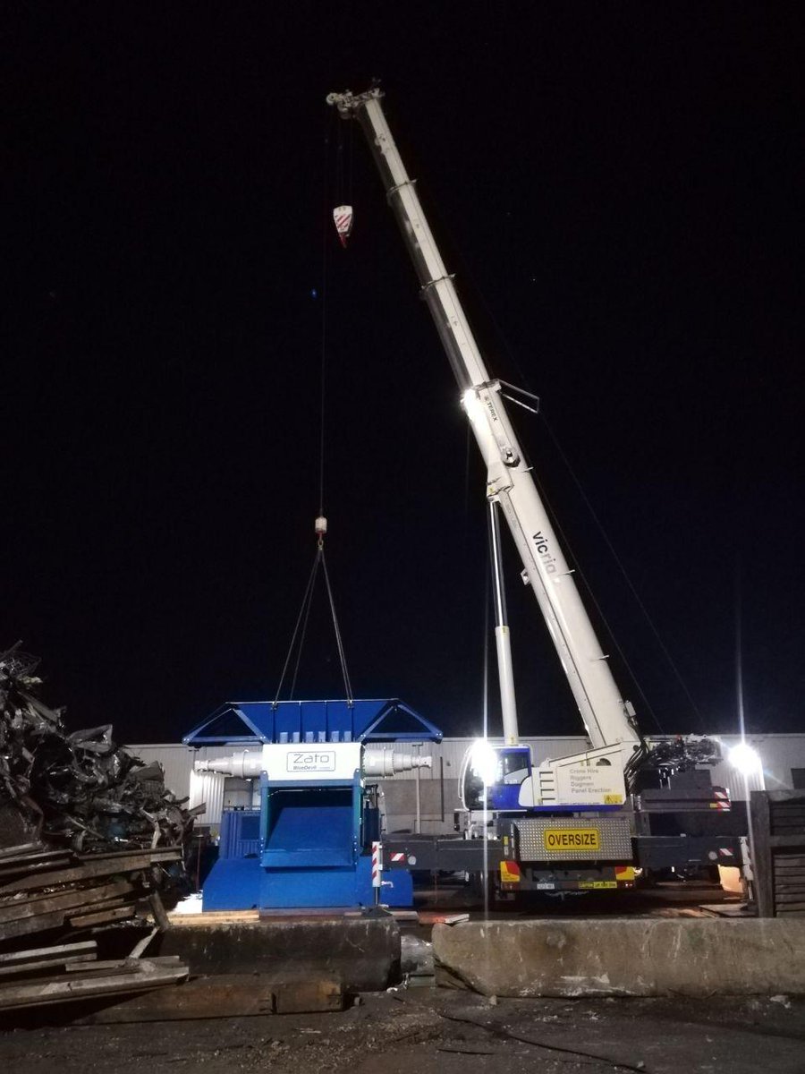 ZATOshredder's tweet photo. Blue Devil Twin Shaft Shredder guarantees the highest performances: the reliable solution for any scrap yard!
#Zato #Shredder #recyclingsolutions #twinshaftshredder https://t.co/nJGkw9jFMO