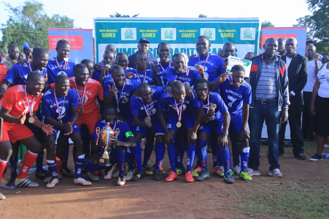 GamesUmea's tweet photo. UMEA Solidarity Games 2019: Boys' Football final.  
Masaka SS 5-0 Kasawo SS 
@TropicalBankLtd @PepsiUganda @AhmedMarsha https://t.co/mUjkpSER5h