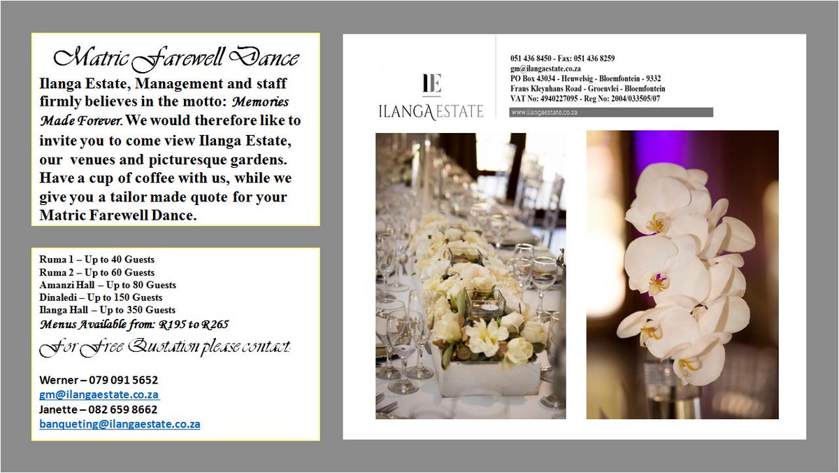 Ilanga Estate (@ilangaestate) on Twitter photo 