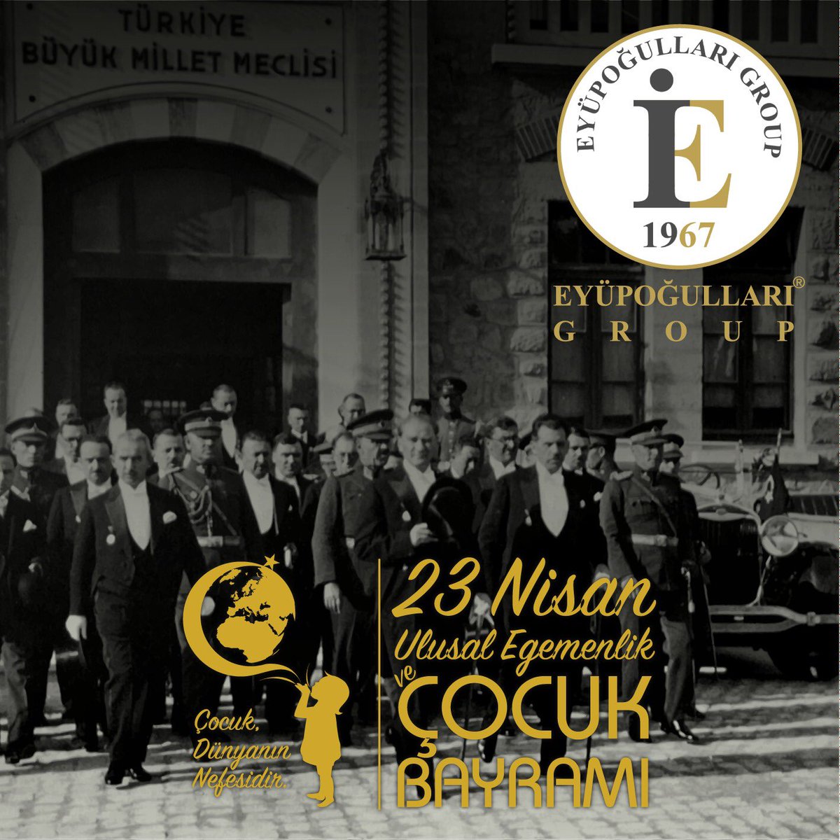 Güçlü Türkiye’yi aydınlık yarınlara taşıyacak yavrularımızın, #23nisan Ulusal Egemenlik ve Çocuk Bayramı Kutlu Olsun. 🎉🇹🇷  

<a href="/SEyupogullar/">Selami Eyupoğulları</a>