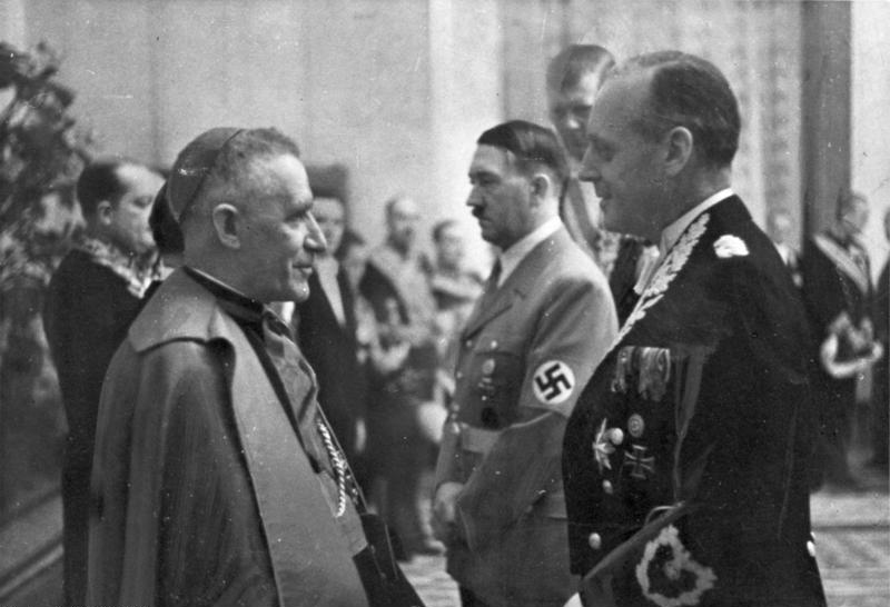 100) Wait! What?Like a bunch of German soldiers, shouting "Sieg Heil!"?Nope.Remember, the Nazi's were a PROXY group, funded by the real culprits...Hitler was a puppet... But also part of the cabal.Who are the real Nazi's? This may surprise you.