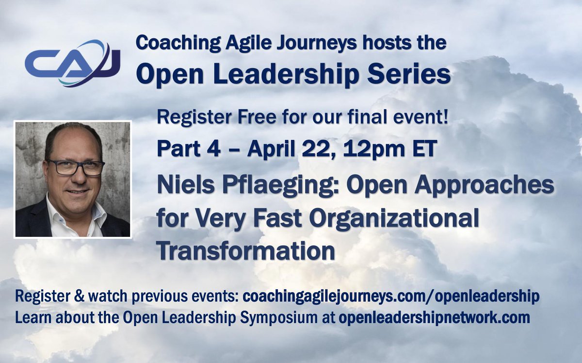 NielsPflaeging's tweet photo. Die Aufzeichnung des gestrigen @CoachingAgileJo Online-Meetups zum Thema "Open approaches for #VeryFastOrganizationalTransformation" (Teil4 einer Reihe #OpenLeadership) ist da: https://t.co/PRYoN94Mj8
62 Minuten zu @OpenSpaceBeta, Transformations-Prinzipien & Methoden!
#BetaCodex https://t.co/CaRGfiMLko