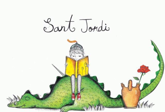 Feliz Sant Jordi!!!!!🌷🌷🌷🌷📚📚📚 desde aquí os deseamos q disfrutéis del día del libro ❤