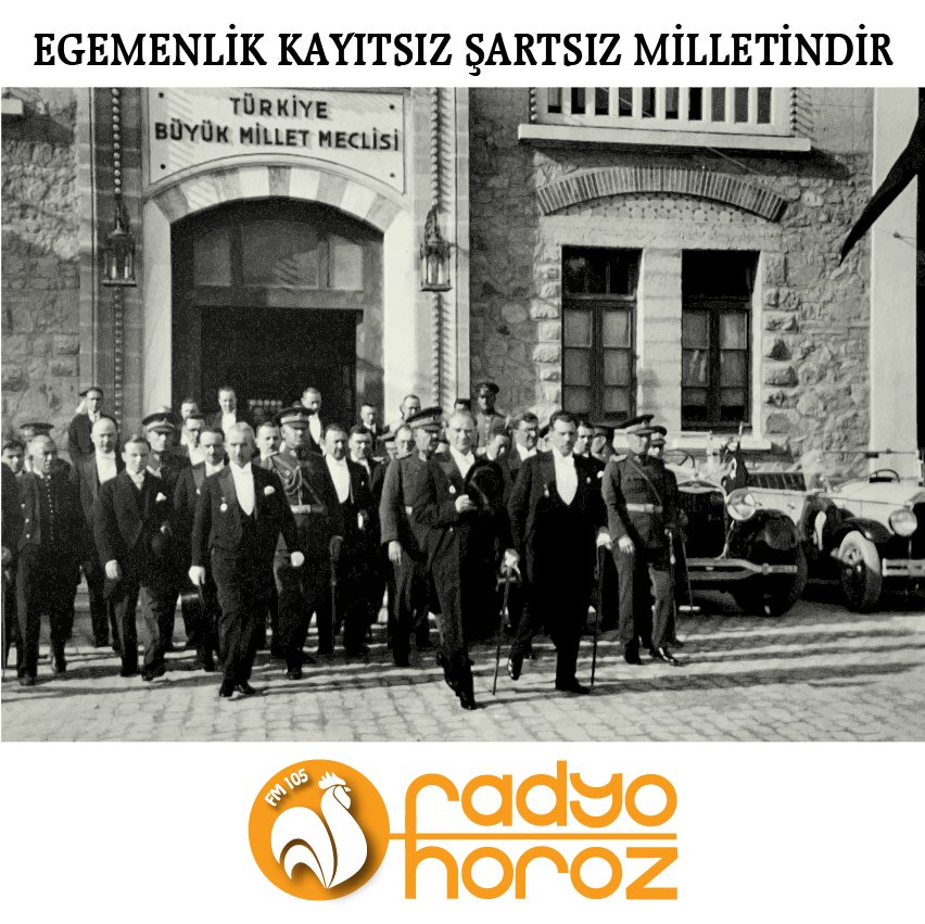 HorozRadyo's tweet photo. Türkiye Büyük Millet Meclisimizin 99. kuruluş yıldönümü ve İstikbalimizin teminatı olan çocuklarımızın #23Nisan Ulusal Egemenlik ve Çocuk Bayramı kutlu olsun.

"Vatanı korumak 
çocukları korumakla başlar."
Mustafa Kemal Atatürk  #23Nisan https://t.co/kV67R4MFBN