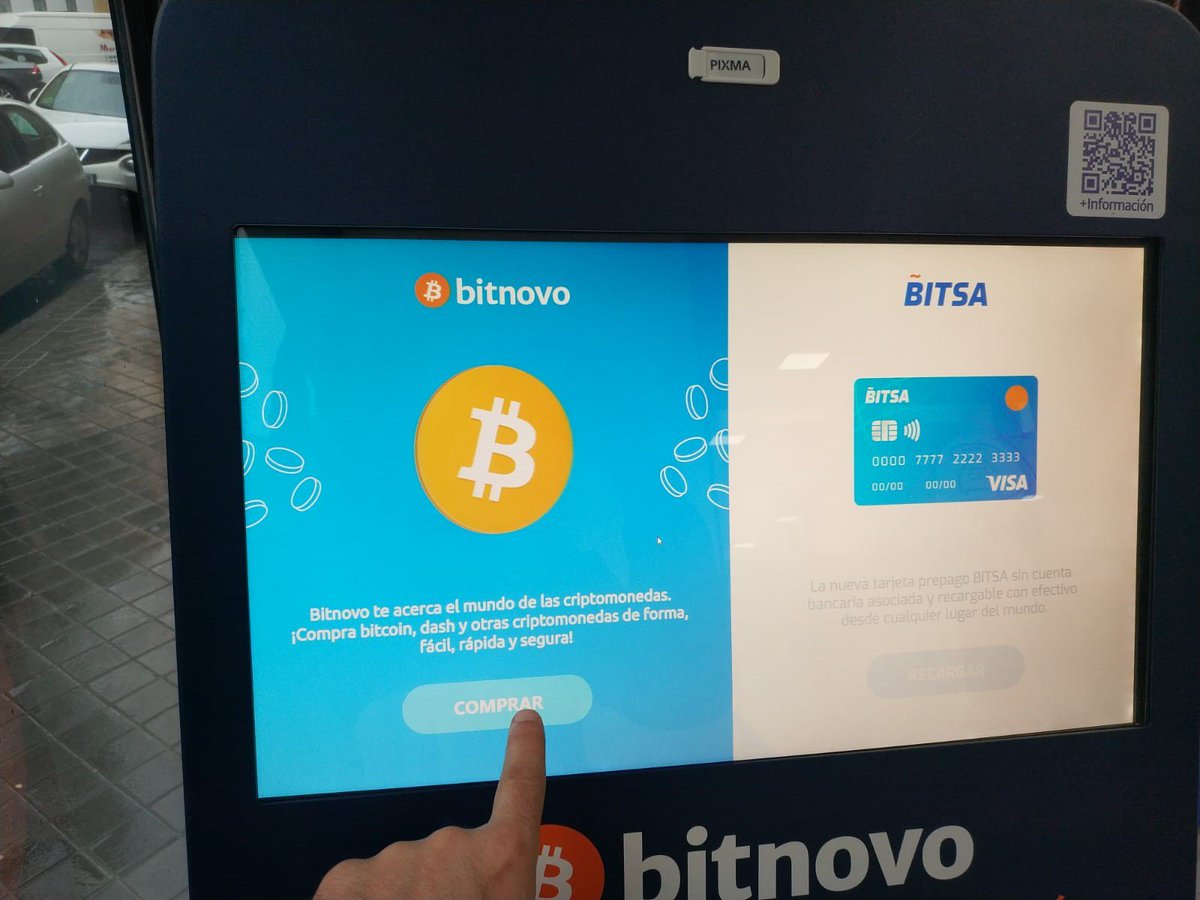 megacrashinfor1's tweet photo. Compra tu cupón para canjear por criptomonedas en nuestro cajero automático de #bitcoin #criptomonedas ➡ C/Pintor Rodríguez Acosta n°2 #Granada #Megacrash #Dynos  
Si no sabes como realizarlo, ¡TE ASESORAMOS en la propia tienda! 👌 

#bitcoin  #criptoactivos https://t.co/BUQN45H6Ib