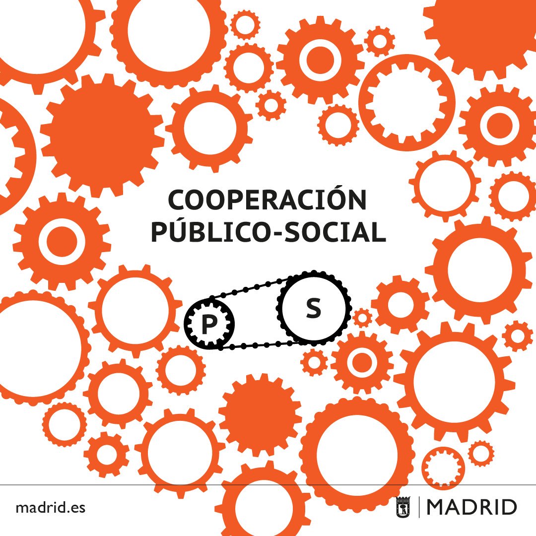 Convocados los primeros Premios de Cooperación Público-Social <a href="/CooperaMadrid/">Coopera Madrid</a>. Se concederán a entidades y colectivos ciudadanos sin ánimo de lucro, con un importe total de 100.000 euros. 
👉 bit.ly/2DeRmrL