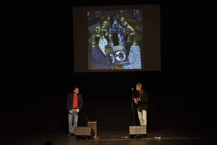 JornadasPatri's tweet photo. Ayer inauguramos las @JornadasPatri con la Intervención del profesor Francisco Fajardo y la actuación de Heriberto Cruz y Jorge Soroa #JornadasPatrimonioTeror #HistoriasdeBrujas https://t.co/CI5CFZ2hSt