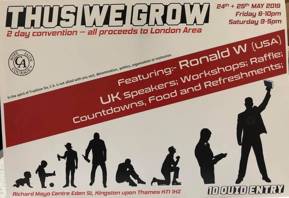 unofficialCAUK's tweet image. EVENT: #CAevents #CAunity #CocaineAnonymous #RecoveryIsPossible #NotJustCocaine