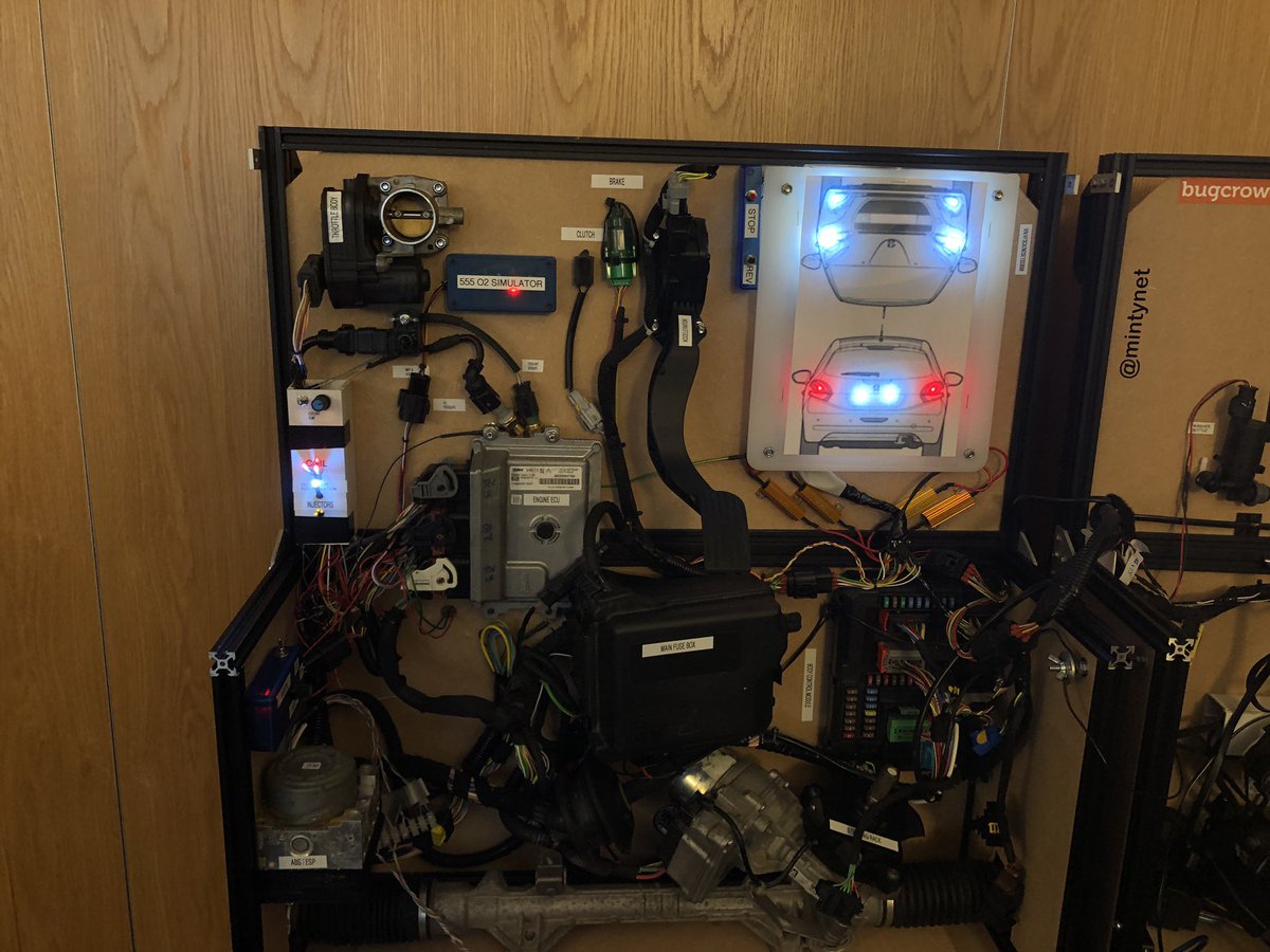 _GarethP's tweet image. It’s @BSidesScot day! The car’s here, ready and raring to go! #carhackvillageuk @mintynet @WillCaruana