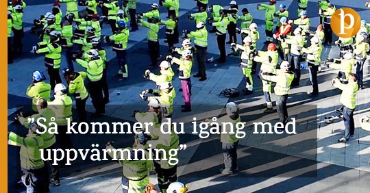 – Kroppen behöver sitt oavsett om du sitter i maskin, snickrar, sätter plattor eller sitter vid skrivbordet, säger Caroline Evertsson på Galaxen Bygg som utvecklar en app med fokus på uppvärmning. Läs mer: lnkd.in/gWNJ4CY
