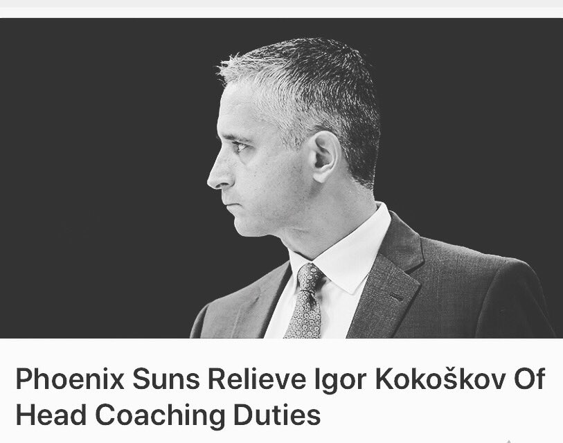 SPhxaz's tweet photo. Coach Igor relieve
“Bring Mark Jackson”
#ShowPHXAZ
#PhoenixSuns
#TimeToRise #DevinBooker
#WeArePHX #DeandreAyton
#ValleyBoyz
#TJWarren #KellyOubre
#TylerJohnson #JoshJackson
#MikalBridges #ElieOkobo
#DeAnthonyMelton #RichaunHolmes
#JamalCrawford #RaySpalding
#DraganBender https://t.co/SJLMUDCOFn