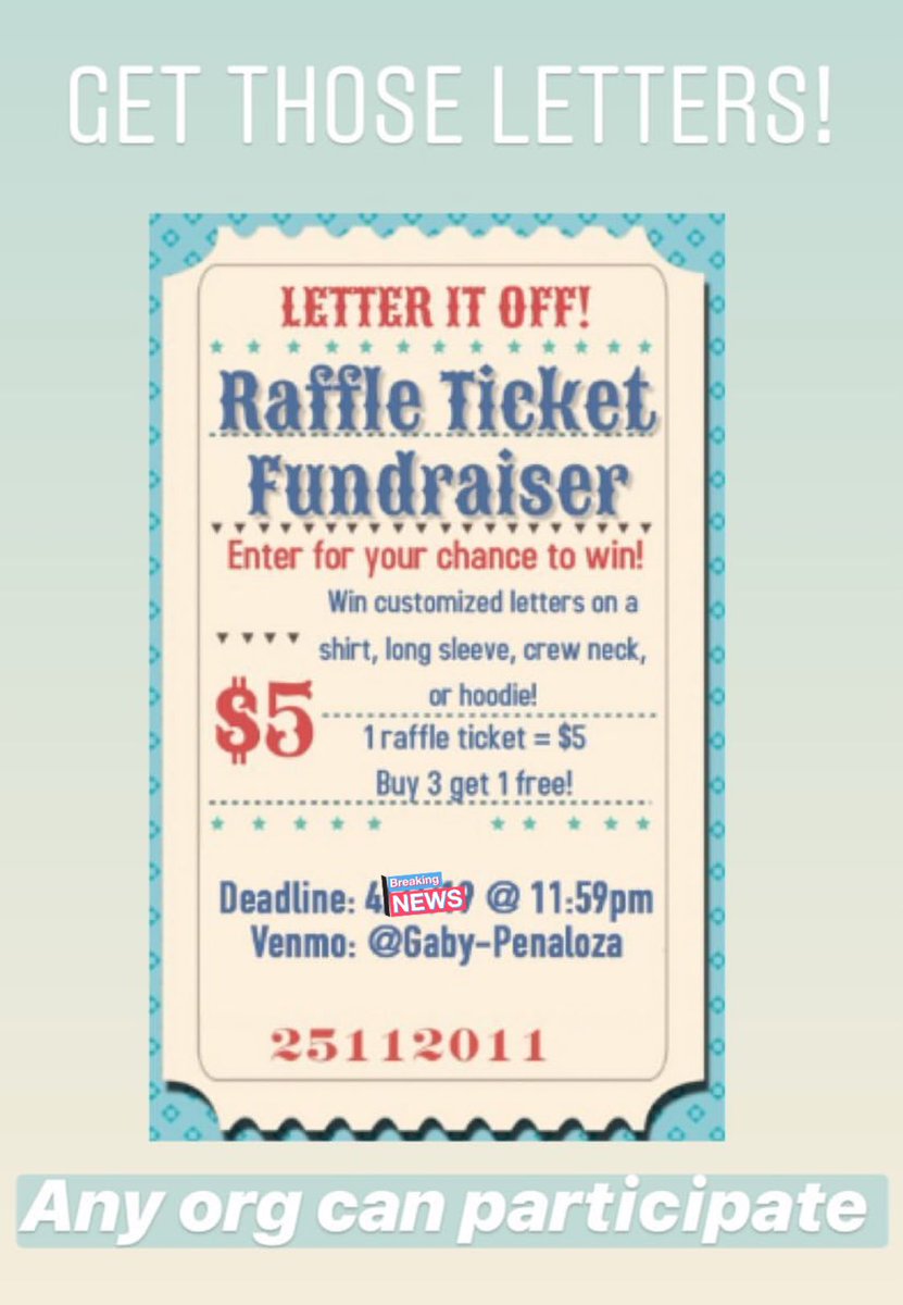 csulapanhel's tweet photo. We’ve extended our raffle!!!! GET YOUR TICKET before it’s too late! ✨ https://t.co/MXcqBcBW1l