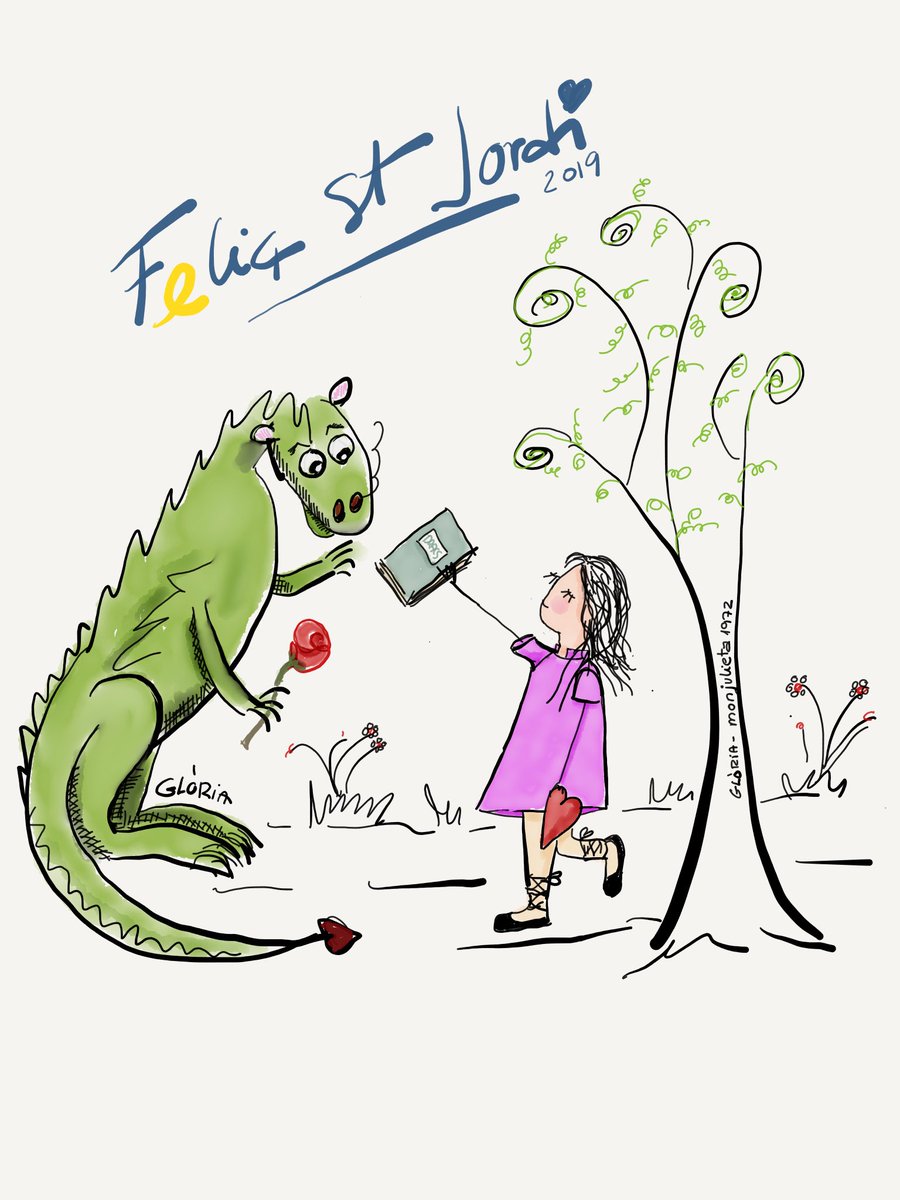 g_colomer's tweet photo. Feliç Sant Jordi #princeses #dracs #cavallers !! https://t.co/DWXS0dvNoO