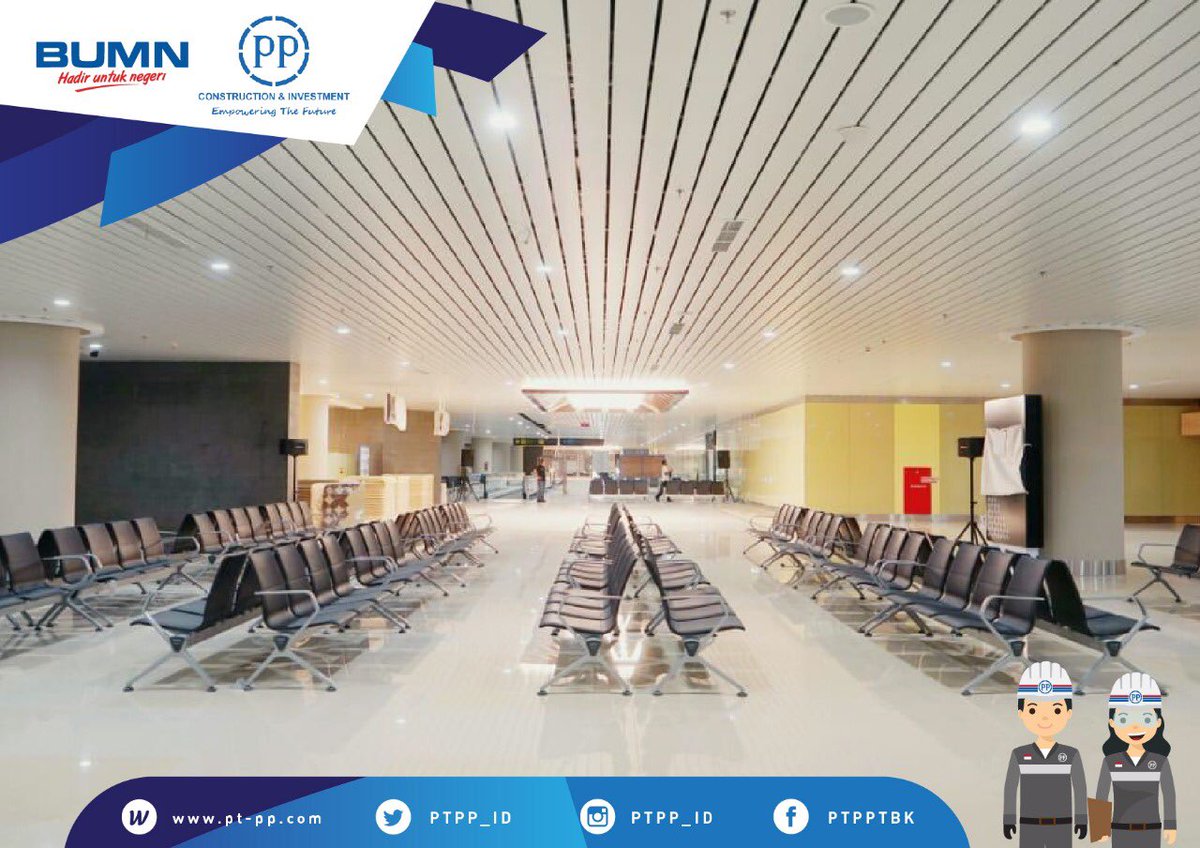 PTPP_ID's tweet photo. Babak Sejarah Baru diukir Karya Anak Negeri untuk "Konstruksi Airport Facility" pada New Yogyakarta International Airport Tercepat dan Berkualitas dalam dunia penerbangan oleh PT PP (Persero) Tbk.
#newyogyakartainternationalairport
#EmpoweringTheFuture
#ASEANclassCompany
#PTPP https://t.co/Y6K6pLNTLJ