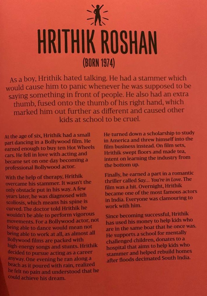 iHrithik's tweet photo. Pleasantly shocked to find this. How I wish I could go back in time and show the 11 year old me this image.

Is this a little thing or really as big as it feels inside me? Perhaps the biggest recognition i’v ever received.
Thank you for this. https://t.co/o48sFbksp3