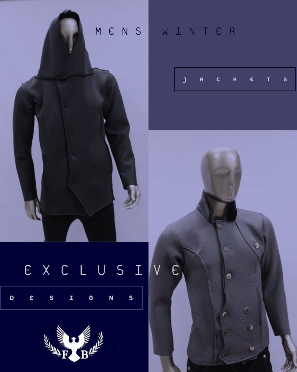 FBertelot's tweet photo. 'You don't find a style. A style finds you.' 

Made to measure men’s winter jackets! 
.
.
.
.
.
.
#winterfashion 
#mensjackets 
#tailored 
#winteriscoming 
#mensfashion 
#mensfashion 
#frankbertelot 
Book an appointment at info@FrankBertelot.co.za today https://t.co/eNDYksGGMk