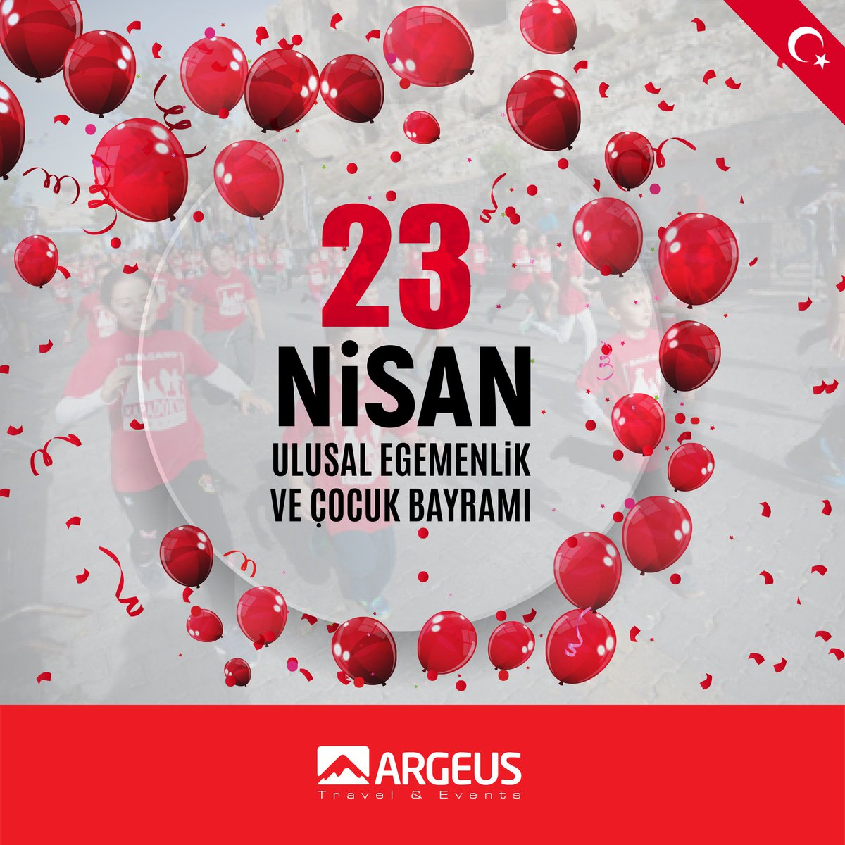 "Küçük hanımlar, küçük beyler. Sizler hepiniz geleceğin bir gülü, yıldızı, ikbal ışığısınız.... Sizlerden çok şeyler bekliyoruz."   Mustafa Kemal Atatürk

23 Nisan Ulusal Egemenlik ve Çocuk Bayramı'nız kutlu olsun! 

#23nisan #bayram #argeustravelevents