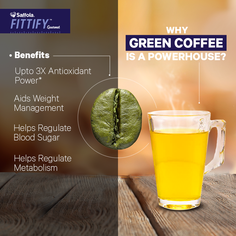 SaffolaFittify's tweet photo. Unlike regular coffee, Saffola Fittify Gourmet Green Coffee is not roasted & hence has up to 3X More Antioxidant Power*. Curated by Chef Kunal Kapur in 5 gourmet flavours.
*Vs Regular https://t.co/0HV32Weqpt Coffee Instant Beverage Mix-Proprietary Food- 14.1.5
Get #Fittifyed https://t.co/gepaBbYsxV