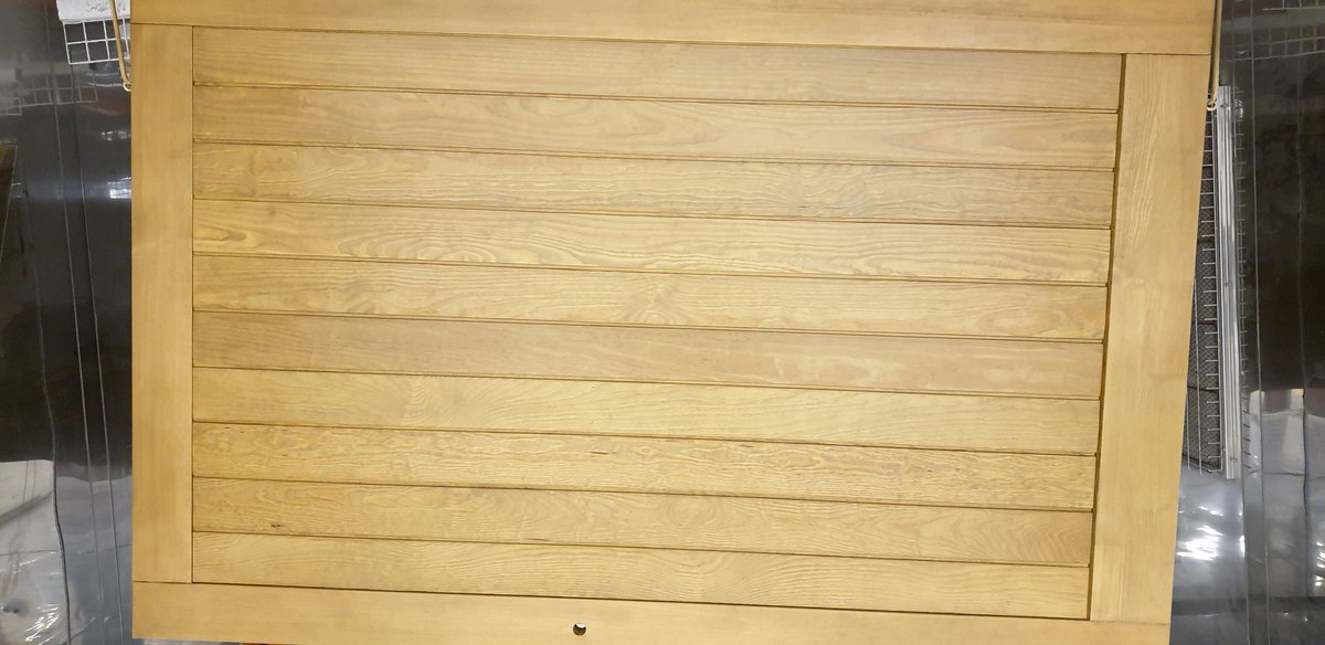 AJB_Group's tweet photo. No bank holiday blues here! Smoked Oak door frames, Oak stained Softwood garage doors and product preparing for dispatch. #TuesdayMotivation https://t.co/wmEiaiUmWw